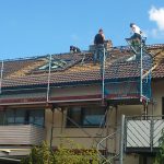 Dacheindeckung nach Dachsanierung